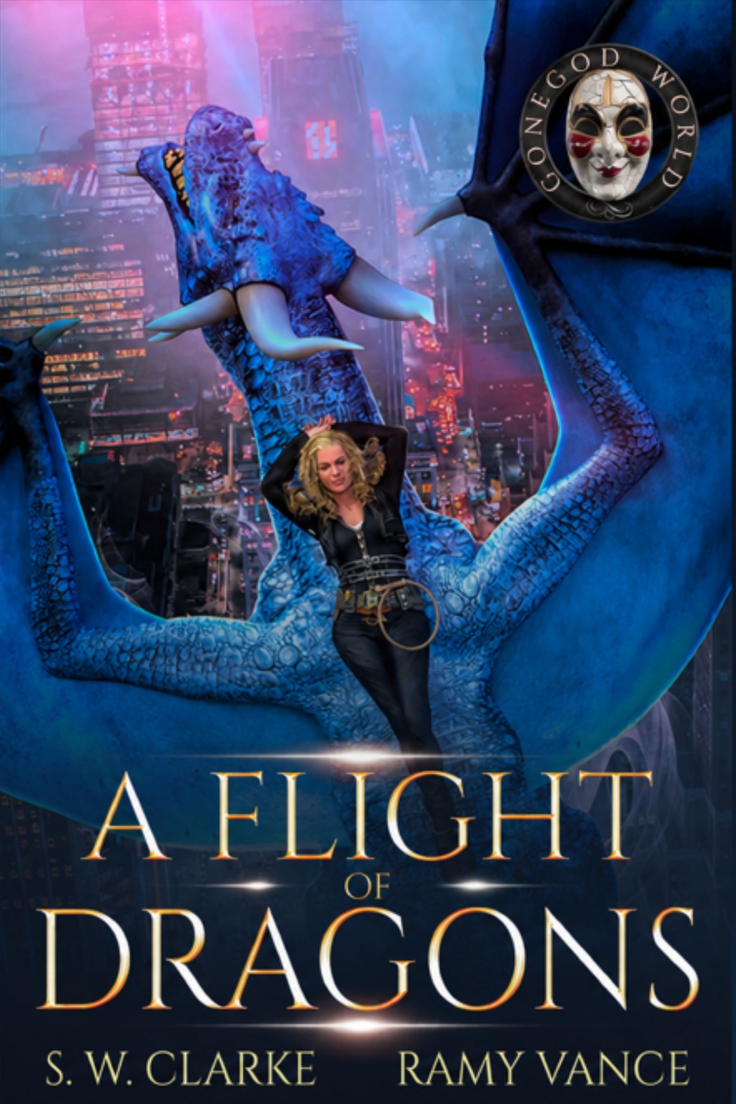 A Flight of Dragons: A Dragon Rider Urban Fantasy Novel (Setting Fires with Dragons Book 5) (Copy)