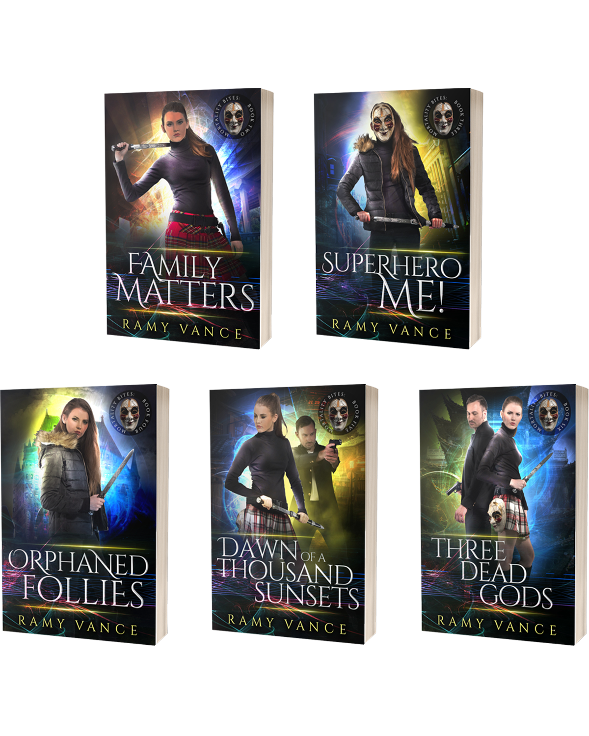 Mortality Bites Bundle: The Complete Series (eBook, Paperback)