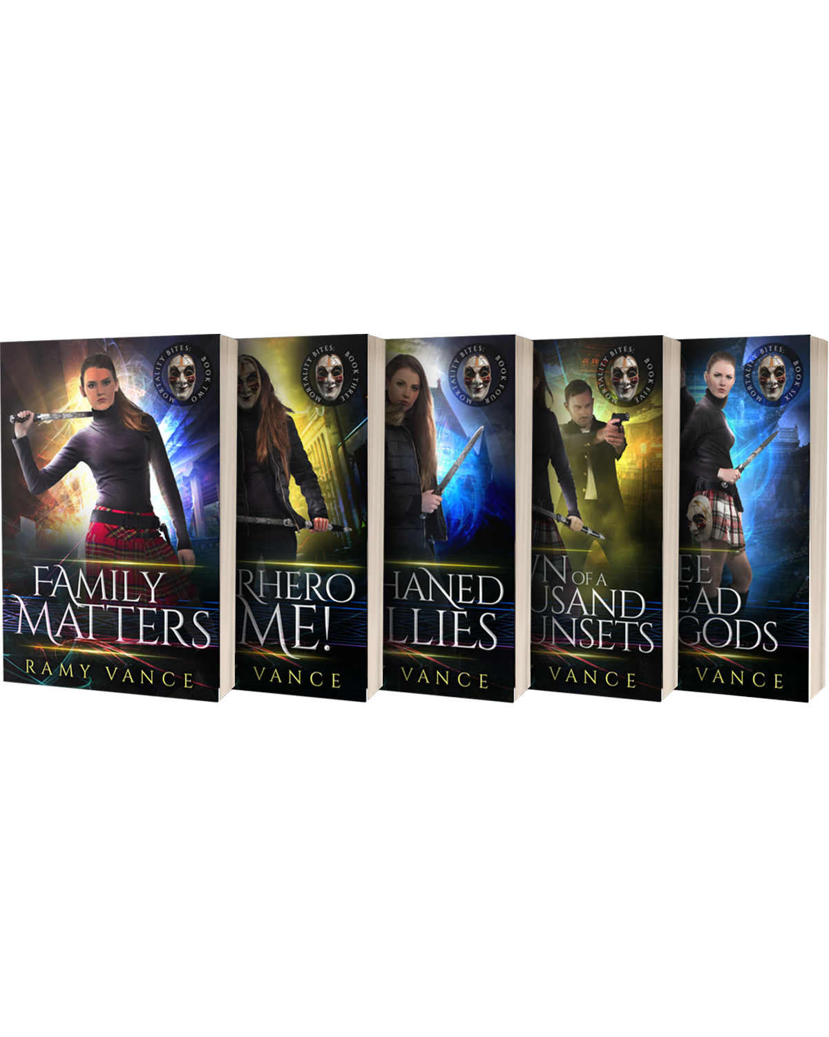 Mortality Bites Books 2-6 (Paperback)
