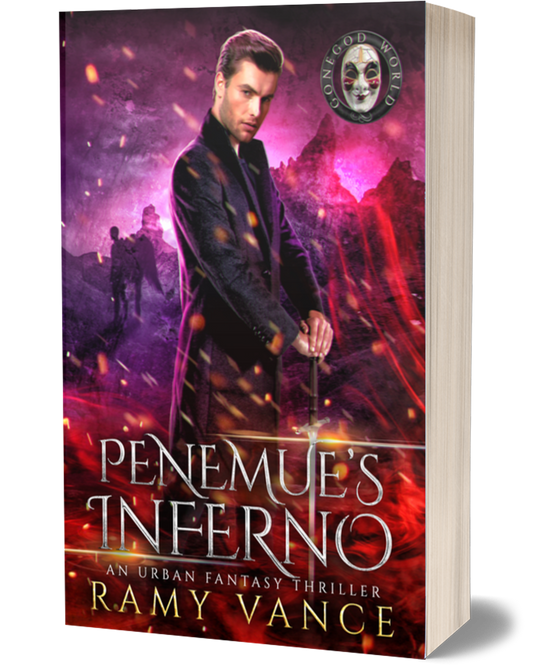 GoneGod World Book 4: Penemue's Inferno (Paperback, Hardback)
