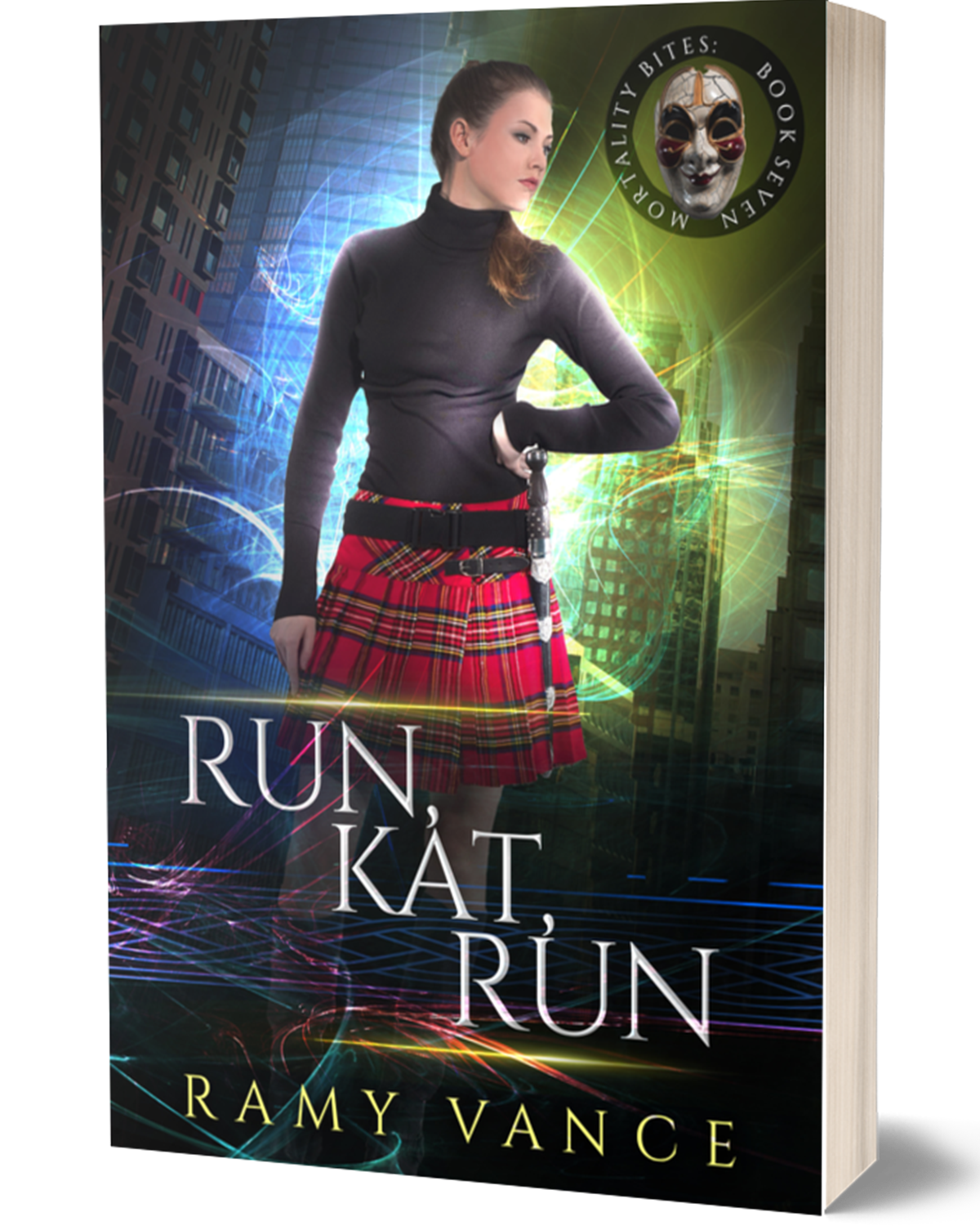 Mortality Bites Book 7: Run, Kat, Run (Paperback, Hardback)