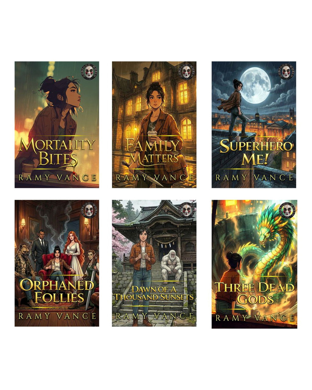 Mortality Bites Books 1-6 - 2026 (eBook)