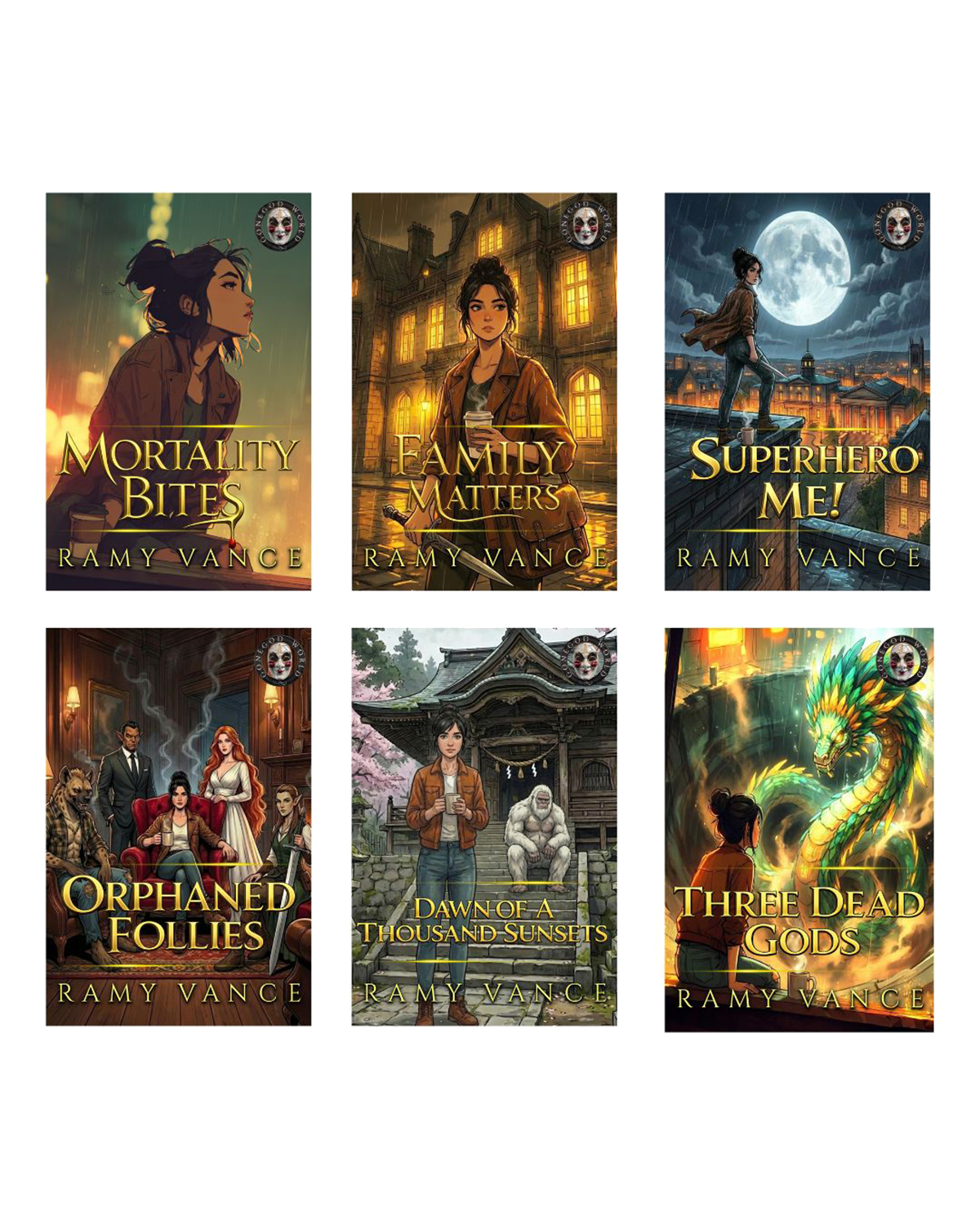 Mortality Bites Books 1-6 - 2026 (eBook)